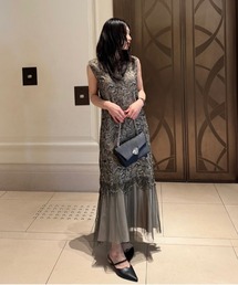 Paisley wave design dress（ドレス）｜LE'RURE（リルアー）の