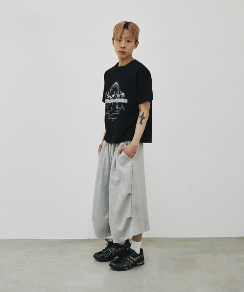 SCALLYWAG（スカリーワグ）の「パラシュートバミューダトレーニングショーツ[グレー]（その他パンツ・レディース・その他・MEDIUM/LARGE）」の3枚目の写真
