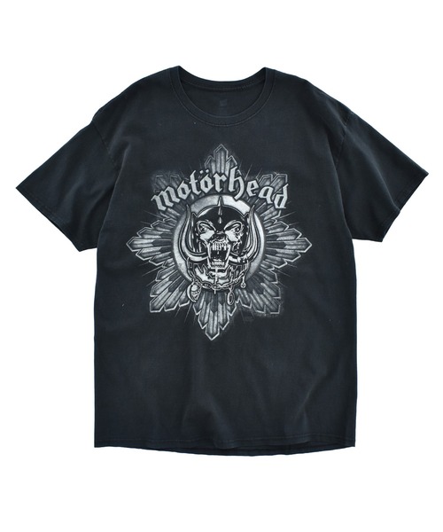 VINTAGE(ヴィンテージ)の「【USED】Motorhead バンドTシャツ(Tシャツ/カットソー・メンズ・ブラック・LARGE)」の1枚目の写真