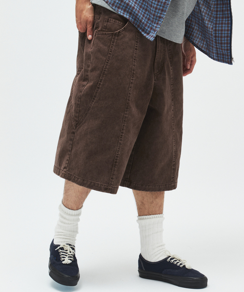 JOURNAL STANDARD(ジャーナルスタンダード)の「ヴィンテージツイル ワーク クォーターショーツ(その他パンツ・メンズ・チャコールグレー/ブラック/ブラウン・MEDIUM/LARGE)」の17枚目の写真