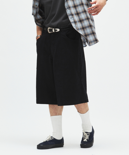 JOURNAL STANDARD(ジャーナルスタンダード)の「ヴィンテージツイル ワーク クォーターショーツ(その他パンツ・メンズ・チャコールグレー/ブラック/ブラウン・MEDIUM/LARGE)」の12枚目の写真