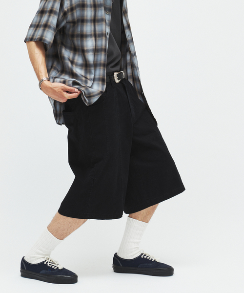 JOURNAL STANDARD(ジャーナルスタンダード)の「ヴィンテージツイル ワーク クォーターショーツ(その他パンツ・メンズ・チャコールグレー/ブラック/ブラウン・MEDIUM/LARGE)」の14枚目の写真