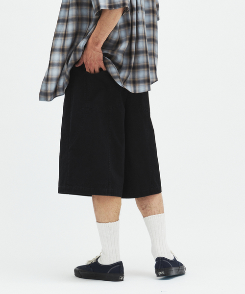 JOURNAL STANDARD(ジャーナルスタンダード)の「ヴィンテージツイル ワーク クォーターショーツ(その他パンツ・メンズ・チャコールグレー/ブラック/ブラウン・MEDIUM/LARGE)」の15枚目の写真