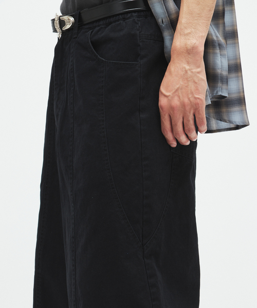 JOURNAL STANDARD(ジャーナルスタンダード)の「ヴィンテージツイル ワーク クォーターショーツ(その他パンツ・メンズ・チャコールグレー/ブラック/ブラウン・MEDIUM/LARGE)」の5枚目の写真