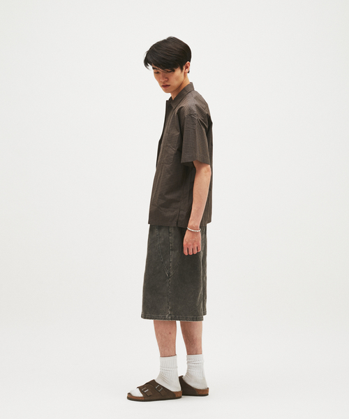 JOURNAL STANDARD(ジャーナルスタンダード)の「ヴィンテージツイル ワーク クォーターショーツ(その他パンツ・メンズ・チャコールグレー/ブラック/ブラウン・MEDIUM/LARGE)」の7枚目の写真