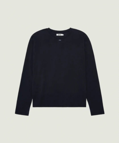 GRVRGROVE(グローブ)の「25FW FONDS T-SHIRT(Tシャツ/カットソー・レディース・ブラック/ネイビー/ライトグレー・フリー)」の3枚目の写真