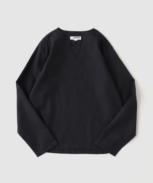 417 EDIFICE（フォーワンセブンエディフィス）の「BONNE SUITS Casanova（シャツ/ブラウス・メンズ・ホワイト/ネイビー・MEDIUM/LARGE）」の2枚目の写真