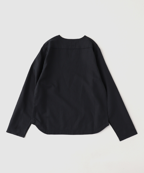 417 EDIFICE（フォーワンセブンエディフィス）の「BONNE SUITS Casanova（シャツ/ブラウス・メンズ・ホワイト/ネイビー・MEDIUM/LARGE）」の3枚目の写真