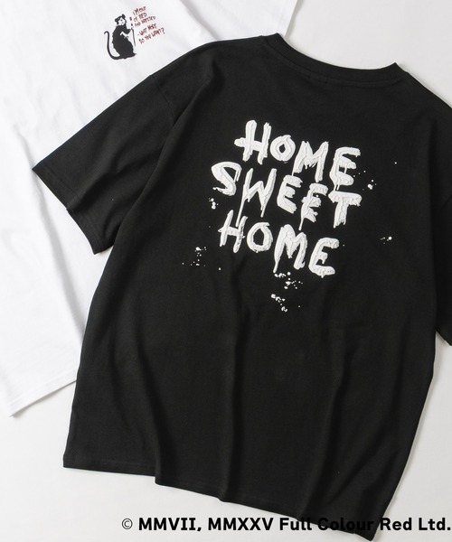 BRANDALISED(ブランダライズド)の「【ab】〔BRANDALISED/ブランダライズド〕3DファブリックプリントTシャツ HOME SWEET HOME/THIS PLANET SUCKS(Tシャツ/カットソー・メンズ・ホワイト系1/ブラック系1/ブラック系2/ホワイト系2・FREE/MEDIUM/LARGE)」の3枚目の写真