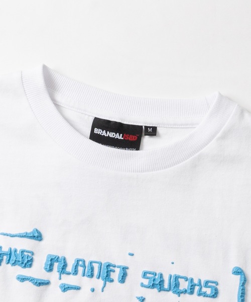 BRANDALISED(ブランダライズド)の「【ab】〔BRANDALISED/ブランダライズド〕3DファブリックプリントTシャツ HOME SWEET HOME/THIS PLANET SUCKS(Tシャツ/カットソー・メンズ・ホワイト系1/ブラック系1/ブラック系2/ホワイト系2・FREE/MEDIUM/LARGE)」の20枚目の写真