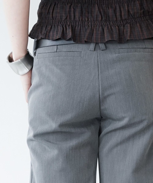 chuclla(チュクラ)の「フォルムワイドフレアパンツ chw26s365(その他パンツ・レディース・グレー・L/S/M)」の13枚目の写真