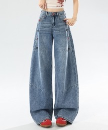 AMAJI（アマジ）の「バレルレッグ デニムパンツ（デニムパンツ）」
