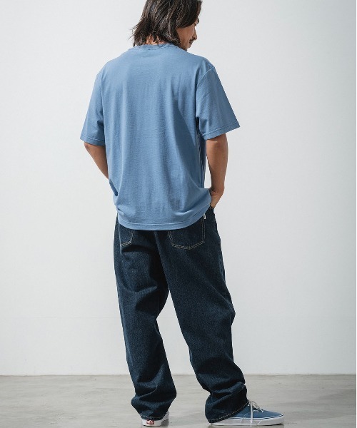 OFFSHORE(オフショア)の「PACIFIC MOTOR TEE(Tシャツ/カットソー・メンズ・チャコールグレー/ブルー・S/M/L/XL)」の4枚目の写真