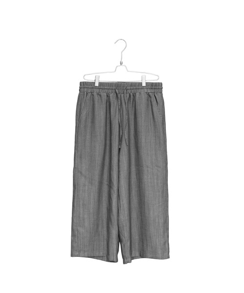 MinoriTY(マイノリティ)の「【MinoriTY】選べるサマーメランジワイドパンツ メンズ 夏服 薄手生地 涼しげ(その他パンツ・メンズ・ブラック/ブルー系その他/ブラック系その他/ブルー・L/M)」の10枚目の写真