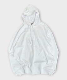 【ロンT以上、パーカー未満】ケミカル加工 フードロンT