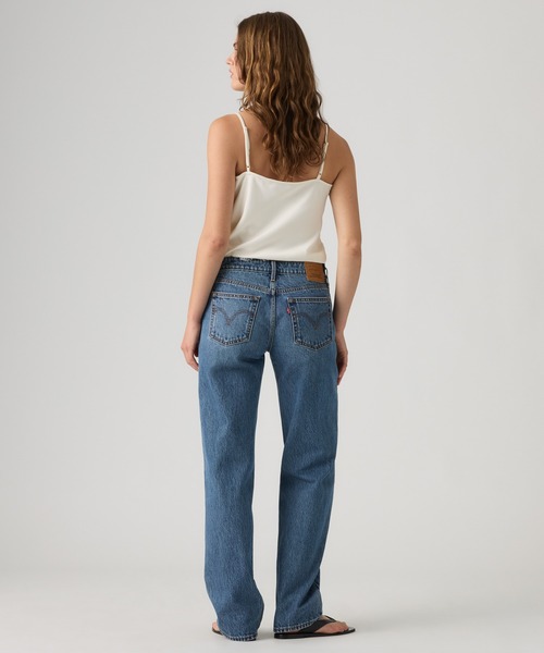 Levi's(リーバイス)の「Levi's/リーバイス LOW STRAIGHT ジーンズ ミディアムインディゴ(デニムパンツ・レディース・インディゴブルー・26inch/25inch/24inch/23inch/28inch/27inch)」の4枚目の写真