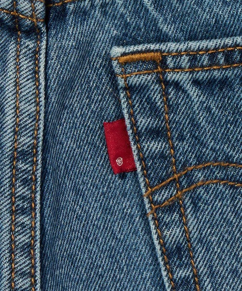 Levi's(リーバイス)の「Levi's/リーバイス LOW STRAIGHT ジーンズ ミディアムインディゴ(デニムパンツ・レディース・インディゴブルー・26inch/25inch/24inch/23inch/28inch/27inch)」の7枚目の写真