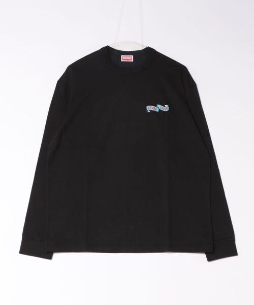 KENZO(ケンゾー)の「GOTS KENZO JUMPING TIGER BACK PLACED RELAX LS T-SHIRT(Tシャツ/カットソー・メンズ・ブラック系その他5・SMALL/X-LARGE/LARGE/MEDIUM)」の1枚目の写真