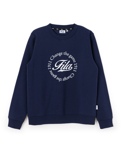FILA（フィラ）の「SCRIPT LOGO SWEAT SHIRT / スクリプトロゴ　スウェットシャツ（スウェット・レディース・ワインレッド/ネイビー/グレー・M/XL/L）」の2枚目の写真