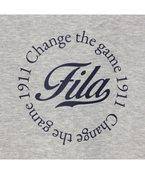 FILA（フィラ）の「SCRIPT LOGO SWEAT SHIRT / スクリプトロゴ　スウェットシャツ（スウェット・レディース・ワインレッド/ネイビー/グレー・M/XL/L）」の5枚目の写真
