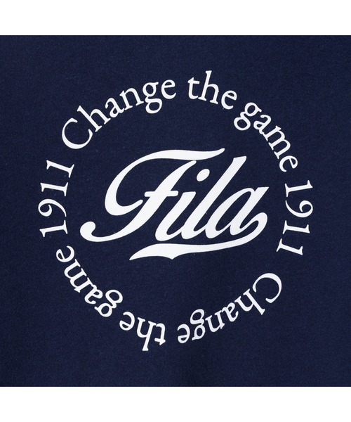 FILA（フィラ）の「SCRIPT LOGO SWEAT SHIRT / スクリプトロゴ　スウェットシャツ（スウェット・レディース・ワインレッド/ネイビー/グレー・M/XL/L）」の7枚目の写真