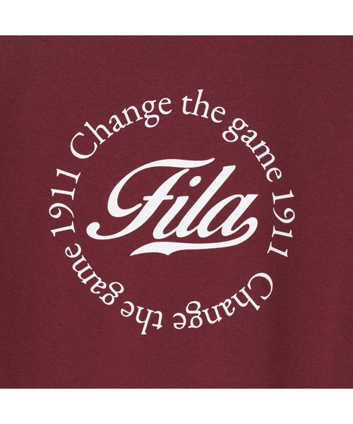FILA（フィラ）の「SCRIPT LOGO SWEAT SHIRT / スクリプトロゴ　スウェットシャツ（スウェット・レディース・ワインレッド/ネイビー/グレー・M/XL/L）」の9枚目の写真