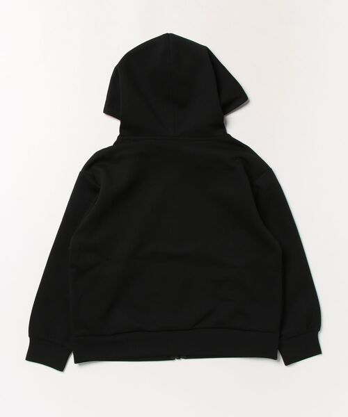 coca(coca)(コカ)の「キッズ ソフトスウェットジップアップフーディ(パーカー・キッズ・グレー/ブラック・120/130/140/150)」の3枚目の写真