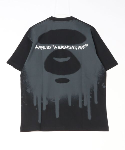 AAPE BY A BATHING APE（エーエイプバイアベイシングエイプ）の「AAPE MAIN TEE（Tシャツ/カットソー・メンズ・ブラック/ライトイエロー・MEDIUM/LARGE/SMALL/X-LARGE/XX-LARGE）」の9枚目の写真