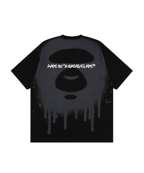 AAPE BY A BATHING APE（エーエイプバイアベイシングエイプ）の「AAPE MAIN TEE（Tシャツ/カットソー・メンズ・ブラック/ライトイエロー・MEDIUM/LARGE/SMALL/X-LARGE/XX-LARGE）」の3枚目の写真