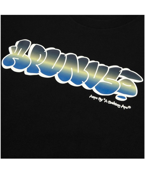 AAPE BY A BATHING APE（エーエイプバイアベイシングエイプ）の「AAPE MAIN TEE（Tシャツ/カットソー・メンズ・ブラック/ライトイエロー・MEDIUM/LARGE/SMALL/X-LARGE/XX-LARGE）」の4枚目の写真