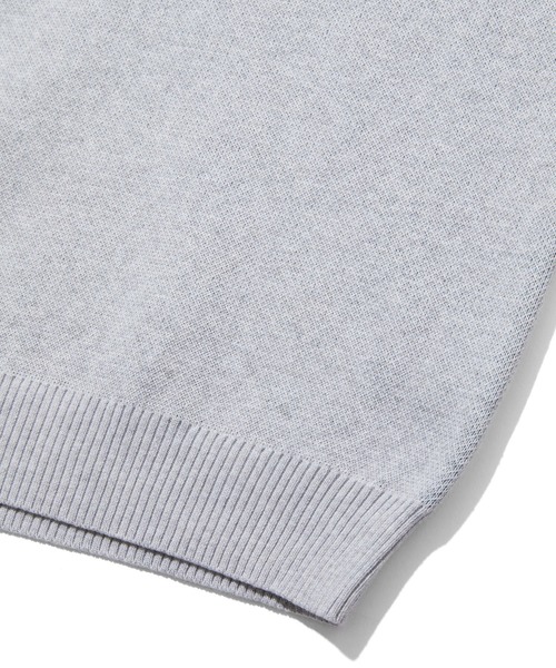 X-girl（エックスガール）の「BOX LOGO AND FACE JACQUARD KNIT TOP（ニット/セーター・レディース・アッシュ/ブラック・ONE SIZE）」の18枚目の写真