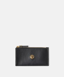 VERSACE（ヴェルサーチ）の「アンブレム レザー ジッパー カード ホルダー（カードケース）」