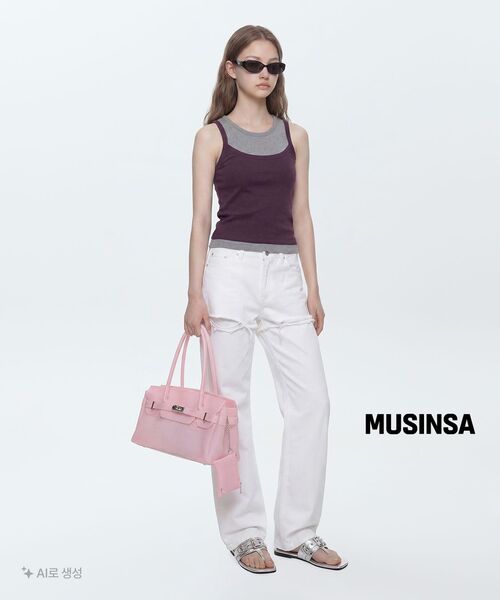 DEINET（ダイニット）の「JELLY TWO-WAY BAG IN PINK（ショルダーバッグ・レディース・その他・FREE）」の7枚目の写真