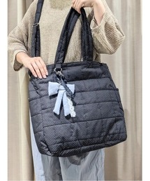 【Cross×Staff】ボトルポケ付/10ポケットトートbag