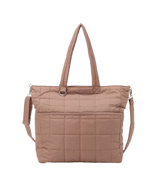Samansa Mos2(サマンサ モスモス)の「【Cross×Staff】ボトルポケ付/10ポケットトートbag(ハンドバッグ・レディース・チャコールグレー/キャメル/オフホワイト・F)」の22枚目の写真