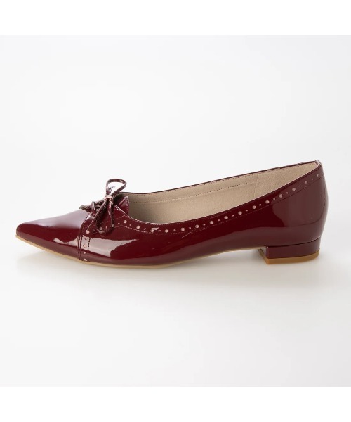 Launa lea（ラウナレア）の「【26秋冬】レースアップリボンパンプス(0638)（パンプス・レディース・ブラック/ダークブラウン/ワイン/アイボリー・22.0cm/22.5cm/23.0cm/23.5cm/24.0cm/24.5cm/25.0cm/25.5cm）」の17枚目の写真