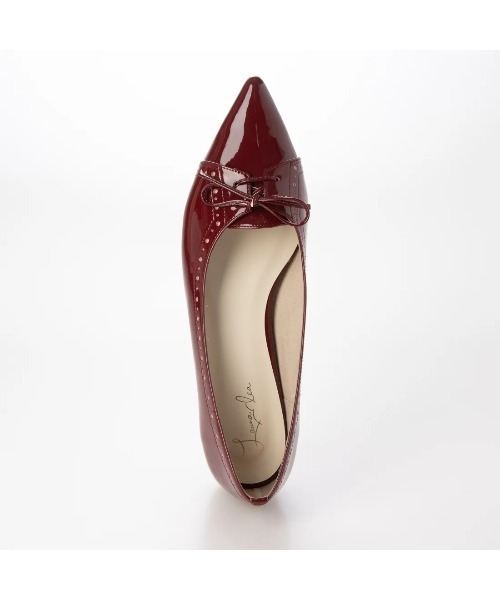 Launa lea（ラウナレア）の「【26秋冬】レースアップリボンパンプス(0638)（パンプス・レディース・ブラック/ダークブラウン/ワイン/アイボリー・22.0cm/22.5cm/23.0cm/23.5cm/24.0cm/24.5cm/25.0cm/25.5cm）」の19枚目の写真