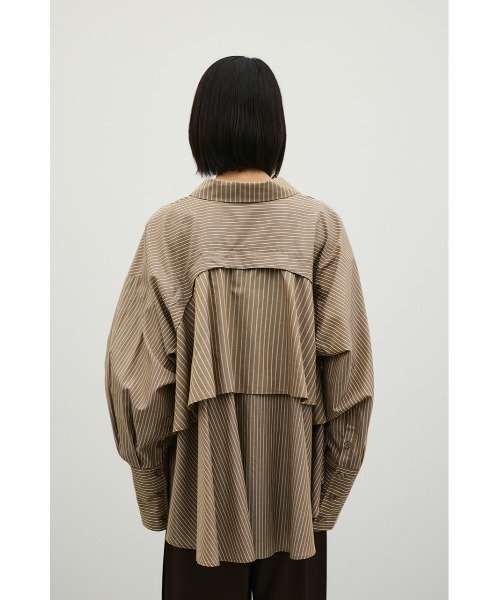 STYLEMIXER(スタイルミキサー)の「ティアードフリルシャツ(シャツ/ブラウス・レディース・ホワイト/ベージュ系その他/ブルー系その他・FREE)」の8枚目の写真