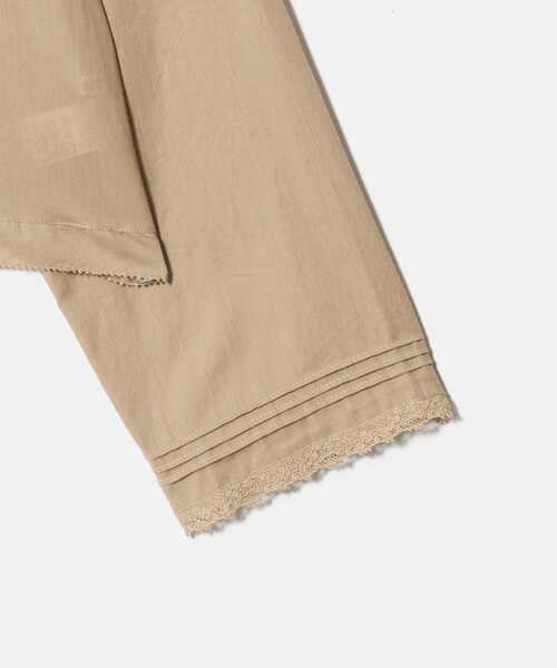 BEAUTY&YOUTH UNITED ARROWS(ビューティーアンドユースユナイテッドアローズ)の「エンブロイダリー フリルカラー シャツ(シャツ/ブラウス・レディース・ベージュ/ブラック/ホワイト・FREE)」の19枚目の写真