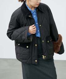 IENA | Barbour/バブアー 別注 MARTHA QUILTED JK ブルゾン(その他アウター)