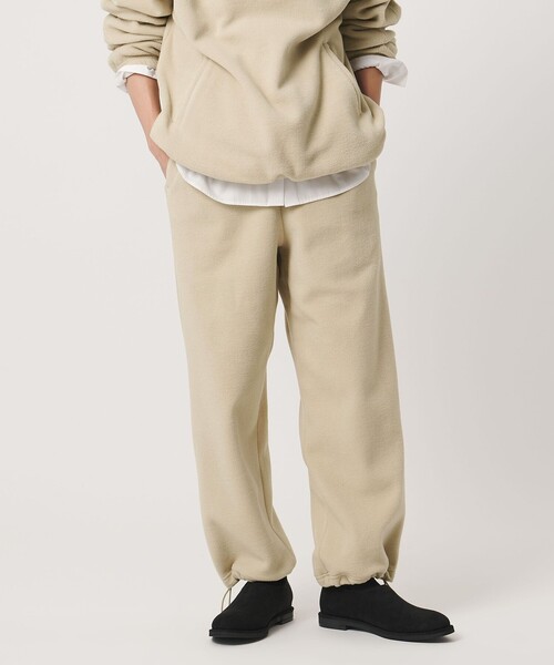 MARW UNITED ARROWS(マルゥ ユナイテッドアローズ)の「<MARW UNITED ARROWS>ドロスト フリースパンツ(その他パンツ・レディース・レッド/ナチュラル/ブラック・36/38)」の2枚目の写真