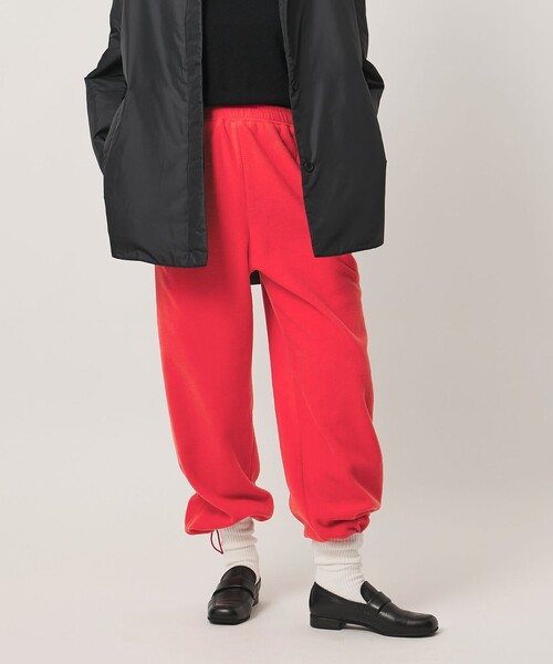 MARW UNITED ARROWS(マルゥ ユナイテッドアローズ)の「<MARW UNITED ARROWS>ドロスト フリースパンツ(その他パンツ・レディース・レッド/ナチュラル/ブラック・36/38)」の3枚目の写真