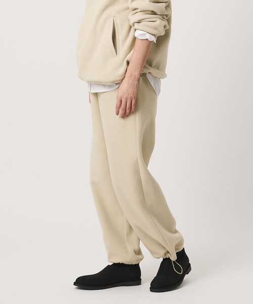 MARW UNITED ARROWS(マルゥ ユナイテッドアローズ)の「<MARW UNITED ARROWS>ドロスト フリースパンツ(その他パンツ・レディース・レッド/ナチュラル/ブラック・36/38)」の4枚目の写真
