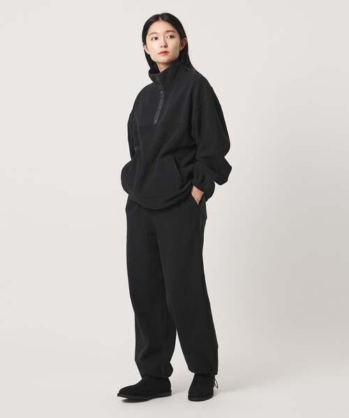 MARW UNITED ARROWS(マルゥ ユナイテッドアローズ)の「<MARW UNITED ARROWS>ドロスト フリースパンツ(その他パンツ・レディース・レッド/ナチュラル/ブラック・36/38)」の9枚目の写真