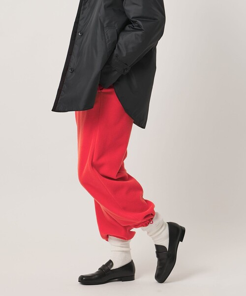 MARW UNITED ARROWS(マルゥ ユナイテッドアローズ)の「<MARW UNITED ARROWS>ドロスト フリースパンツ(その他パンツ・レディース・レッド/ナチュラル/ブラック・36/38)」の10枚目の写真