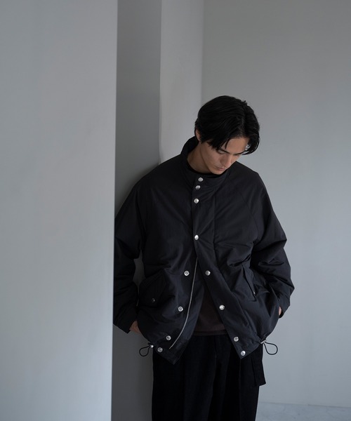 Mackintosh（マッキントッシュ）の「《別注》【MACKINTOSH/マッキントシュ】EX STORNOWAY（ブルゾン・メンズ・ブラック/ネイビー・S/M/L）」の2枚目の写真