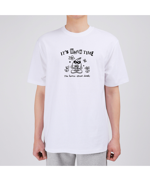 WHYN(ワイエヌ)の「パニタイム 半袖Tシャツ F04BRD_WBX10973(Tシャツ/カットソー・メンズ・グレー系その他/ブルー/ホワイト/ブラック・S/XL/L/M)」の2枚目の写真