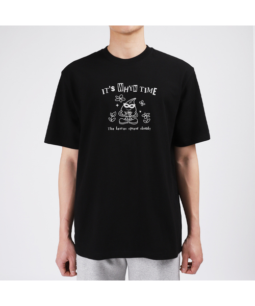 WHYN(ワイエヌ)の「パニタイム 半袖Tシャツ F04BRD_WBX10973(Tシャツ/カットソー・メンズ・グレー系その他/ブルー/ホワイト/ブラック・S/XL/L/M)」の3枚目の写真