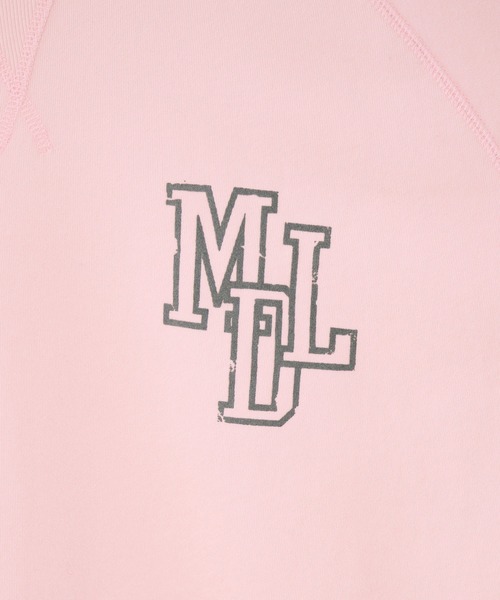 MICA&DEAL(マイカ&ディール)の「"MDL"フロッキーロゴプリントスウェット(スウェット・レディース・ピンク/グリーン/グレー/ネイビー・FREE)」の19枚目の写真