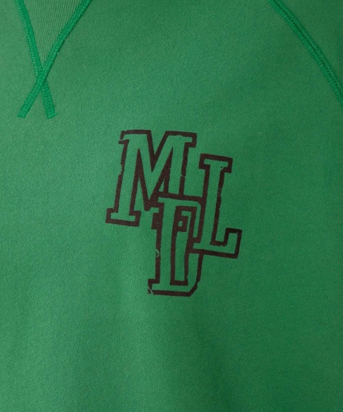 MICA&DEAL(マイカ&ディール)の「"MDL"フロッキーロゴプリントスウェット(スウェット・レディース・ピンク/グリーン/グレー/ネイビー・FREE)」の11枚目の写真